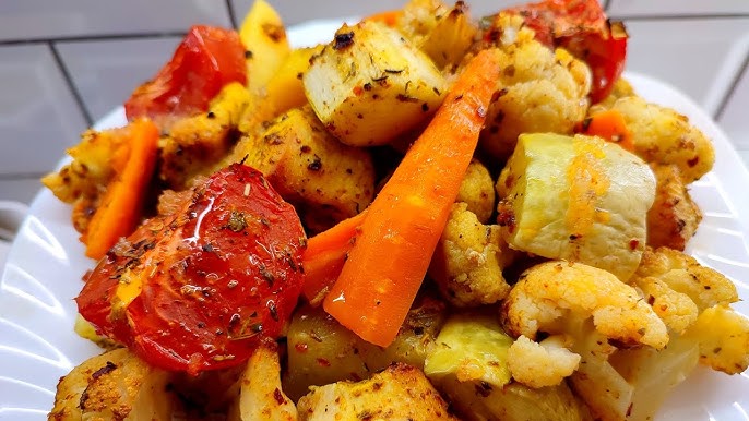 Pieczone warzywa z aromatycznymi ziołami